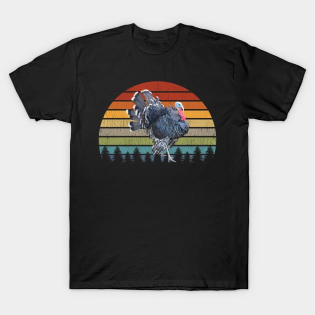 Turkey Thanksgiving Hunter T-Shirt by BurunduXX-Factory